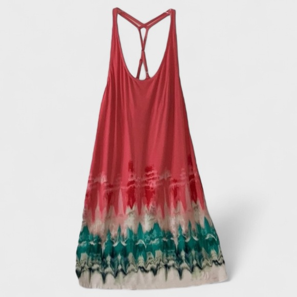 Dakini Dresses & Skirts - Dakini Pink Racer Back Sundress